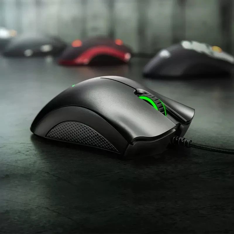 2 Pcs Razer DeathAdder Essential Wired Gaming Mouse – Precision & Performance for Gamers