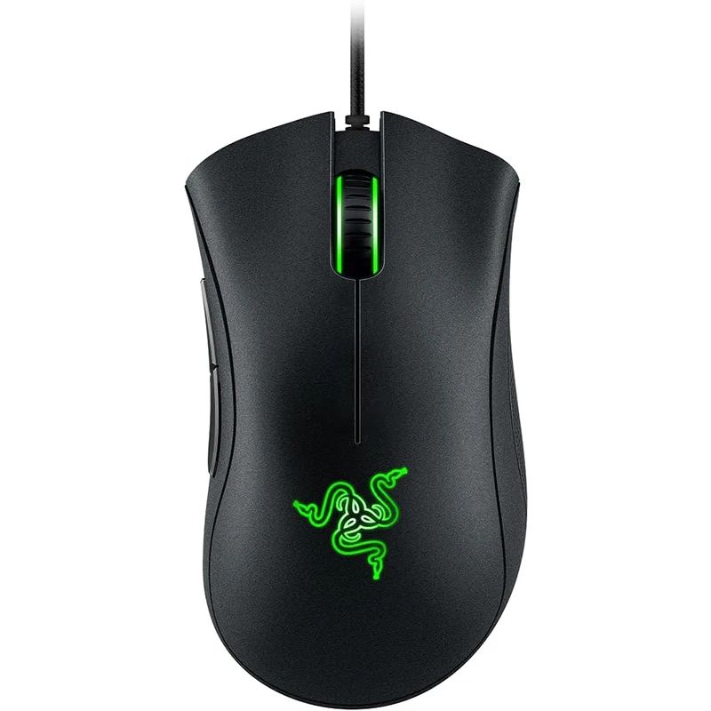 2 Pcs Razer DeathAdder Essential Wired Gaming Mouse – Precision & Performance for Gamers