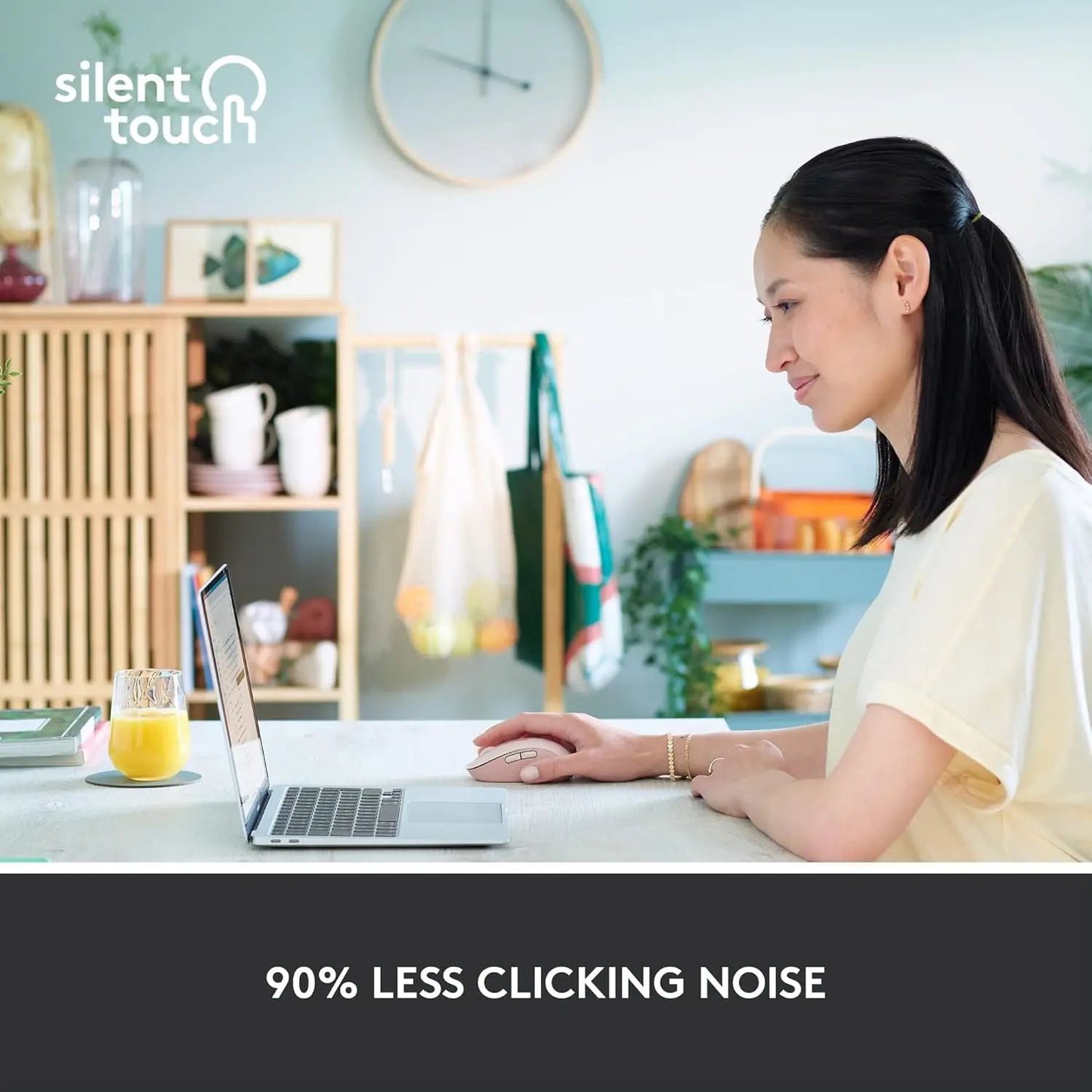 Logitech M650 Wireless Bluetooth Mouse – Silent & Ergonomic for Right-Hand Users