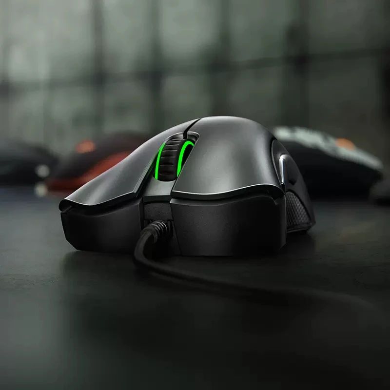 2 Pcs Razer DeathAdder Essential Wired Gaming Mouse – Precision & Performance for Gamers