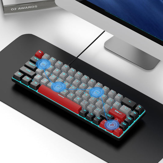 Gaming Keyboard – Ultra-Compact, Wired, and Backlit for Gamers